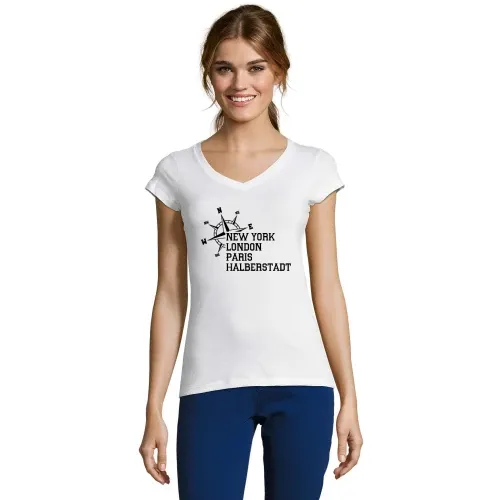 Weltstadt Halberstadt T-Shirt Frauen Moon
