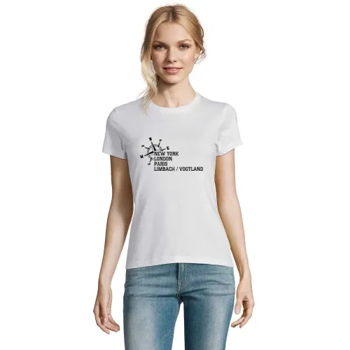 Weltstadt Limbach / Vogtland T-Shirt Frauen Imperial