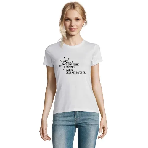 Weltstadt Oelsnitz/Vogtl. T-Shirt Frauen Imperial