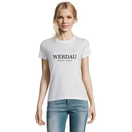 Werdau Koordinaten T-Shirt
