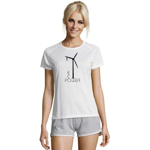 Windrad Eco Power Frauen T-Shirt