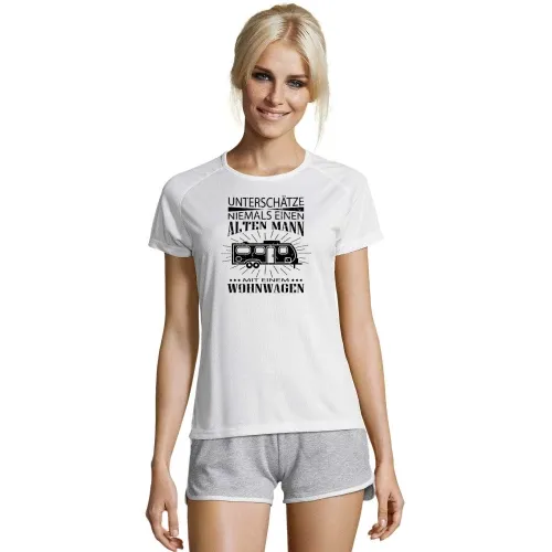 Wohnwagen Camper Rente für Männer und Rentner Frauen T-Shirt