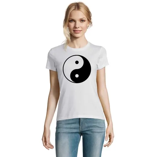 yin yang Frauen T-Shirt
