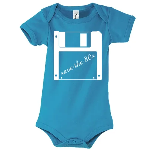 3,5 Zoll Diskette - save the 80s Kinder Body