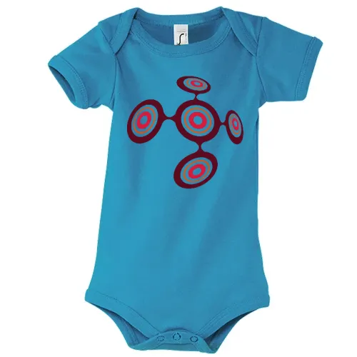 70er Jahre Style Kreise Body