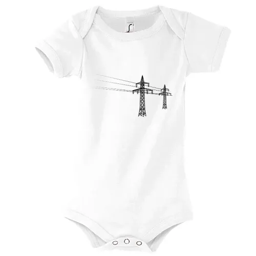 Überland Strommast schwarz 2.0 Body Kinder Bambino