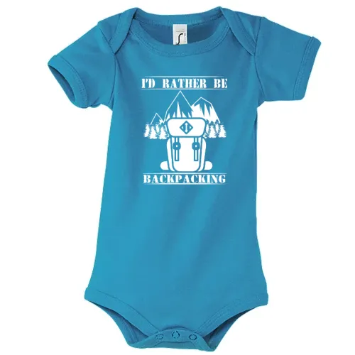 Backpacking Backpacker Reisender Body Kinder Bambino