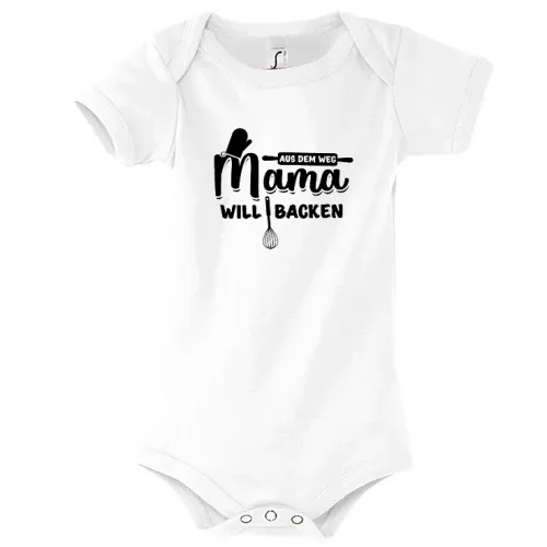 Bäcker Mutti - Aus Dem Weg Mama Will Backen Body Kinder Bambino