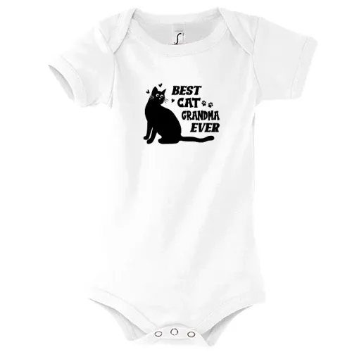 Best Cat Grandma Ever Oma liebt Katzen Body Kinder Bambino
