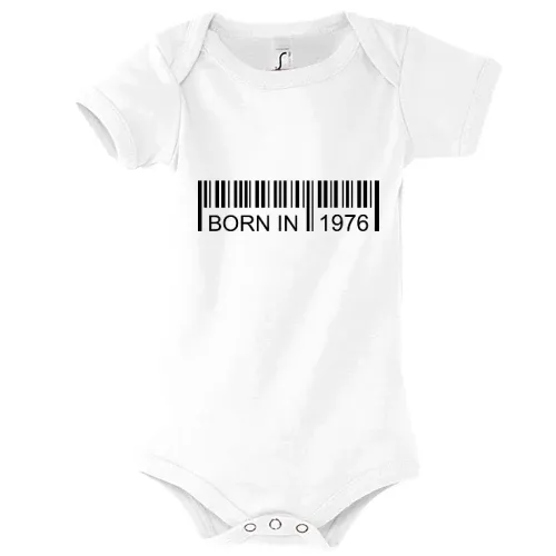 Born in 1976 Strichcode Kinder Body