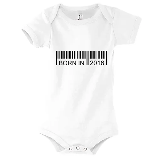 Born in 2016 Strichcode Body Kinder Bambino