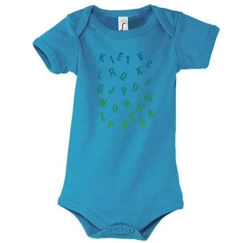 Buchstabensalat Alphabet Body Kinder Bambino