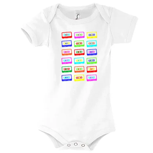 bunte Kassetten Kinder Body bunte Kassetten Body