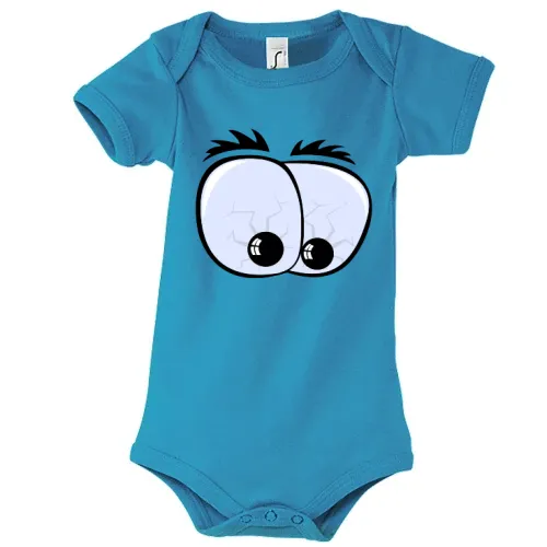 Comic Augen Body Kinder Bambino