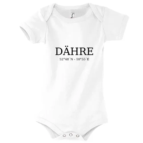 Dähre Koordinaten Body Kinder Bambino
