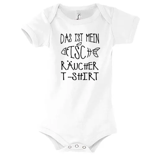 Das Ist Mein Fisch Räucher Shirt - Fisch Räuchern Body Kinder Bambino