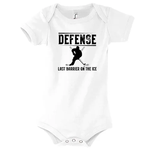 Defense Last Barrier On The Ice Eishockey Body