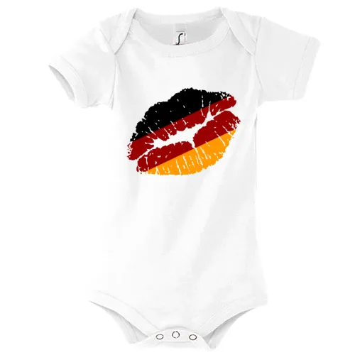 Deutschland Kussmundabdruck Body Kinder Bambino
