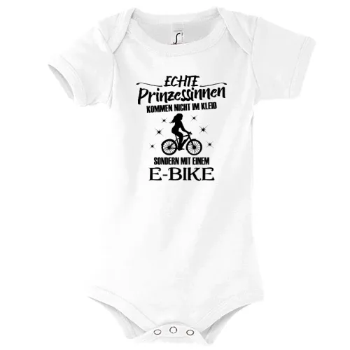 Ebike Radfahrerin E-Bike Radfahrer Prinzessin Body Kinder Bambino