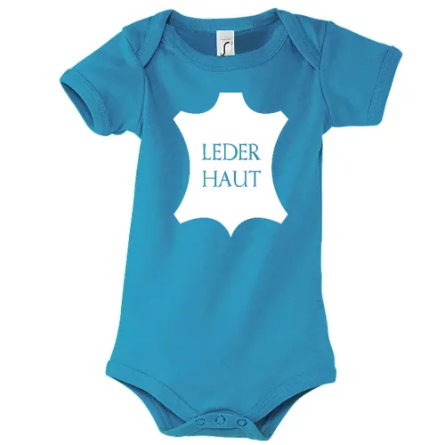 Echt Leder Lederhaut Emblem Kinder Body Echt Leder Lederhaut Emblem Body