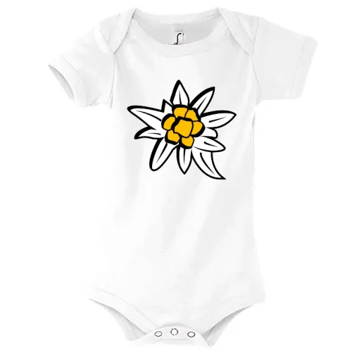 Edelweiss Blüte Body Kinder Bambino