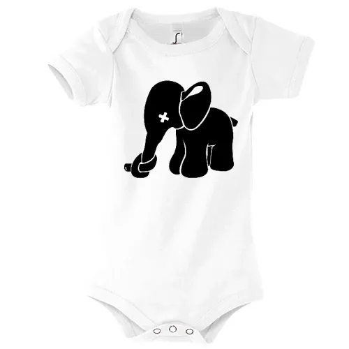 Elefant mit zuer Nase Kinder Body