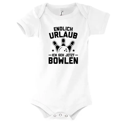 Endlich Urlaub Ich Geh Bowlen Bowling Bowlingbahn Body