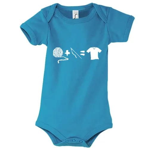 Entstehung eines T-Shirts Body Kinder Bambino