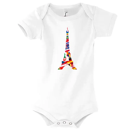 Europa Eifelturm Body Kinder Bambino