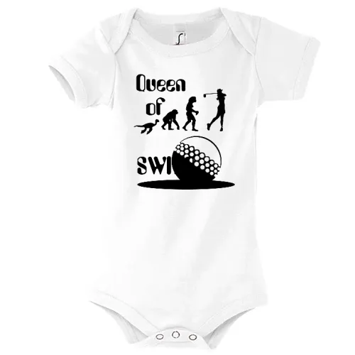 Evolution Frauen Golf Queen of Swing Body Kinder Bambino