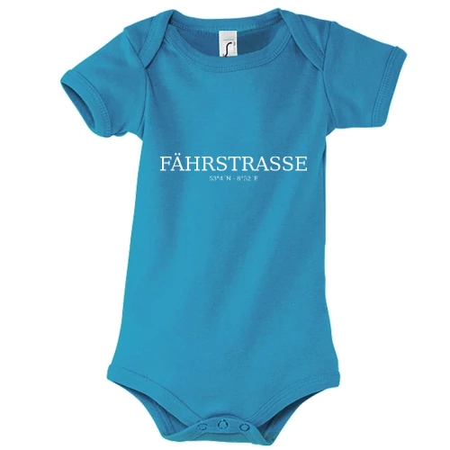 Fährstraße Koordinaten Kinder Body
