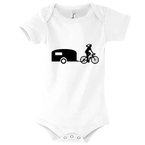 Fahrradwohnwagen Fahrrad Wohnwagen Radfahrer Body Kinder Bambino