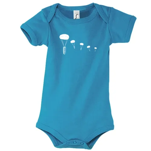 Fallschirmjäger Fallschirm Patrone Falli Body Kinder Bambino