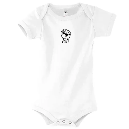 Faust aus Brusttasche Body Kinder Bambino