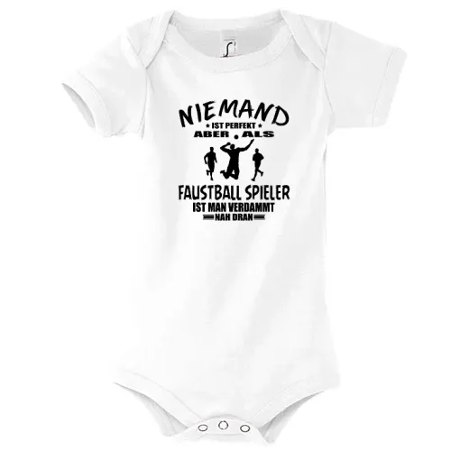 Faustball Fistball Faustballer Ist Perfekt Spruch Body Kinder Bambino