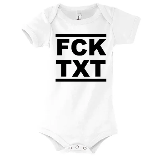 FCK dein Text Body Kinder Bambino