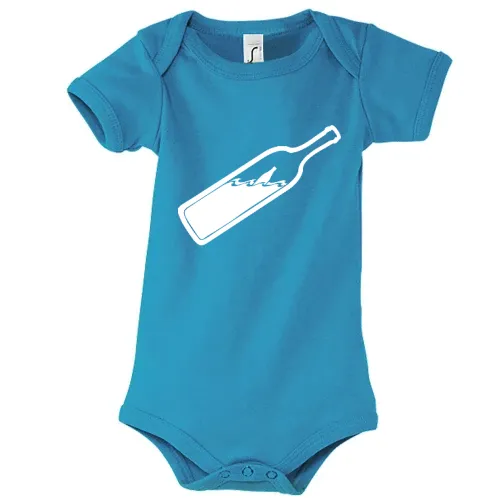 Flaschenpost in Flasche Body Kinder Bambino