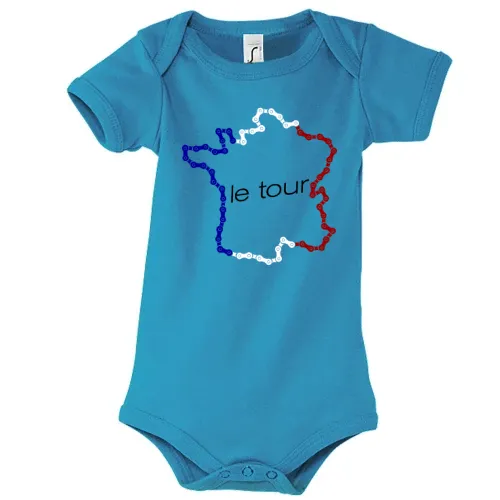 Frankreich in Kettengliedern 2.0 Body Kinder Bambino