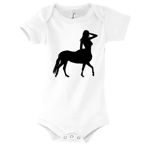 Frauenkörper auf Pferd Body Kinder Bambino