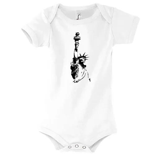 Freiheitsstatue mit ABC Maske Body Kinder Bambino