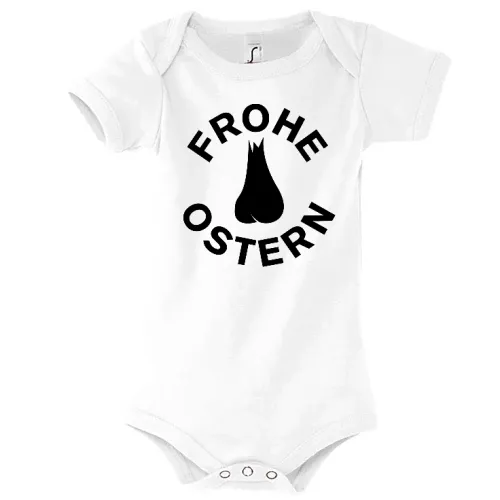 Frohe Ostern Sack Body Kinder Bambino