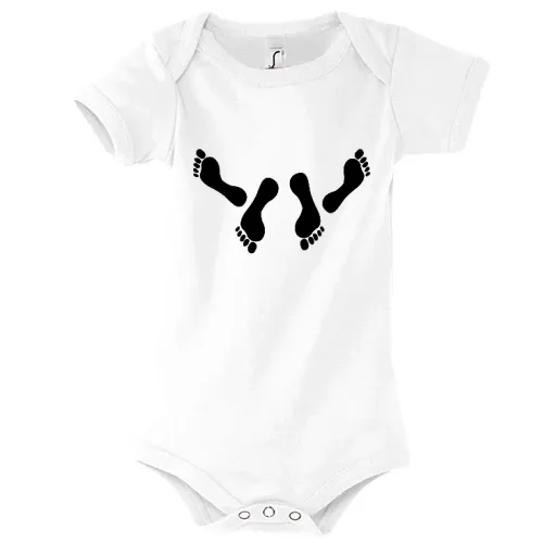 Fußabdruck Pärchen Kinder Body