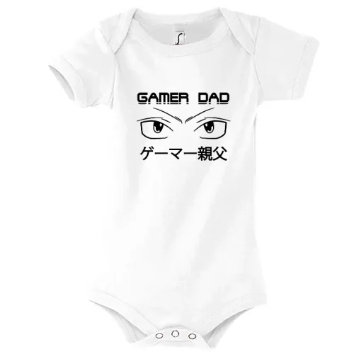 Gamer Dad - Manga Anime Gaming Vater Japanische Body