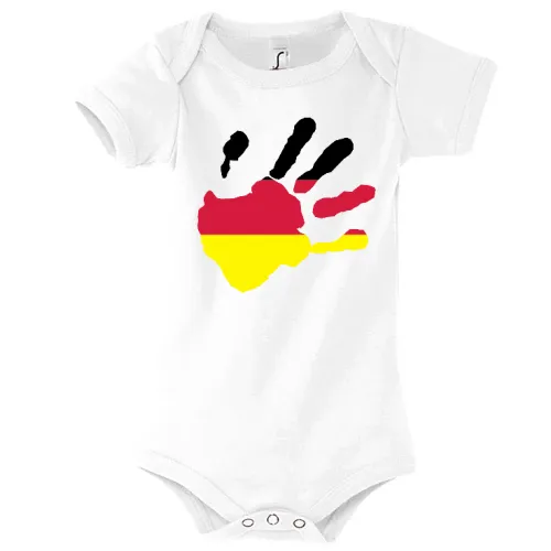 Handabdruck in deinen Wunschfarbe Body