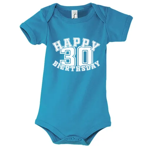 Happy Bierthsday 30er Body