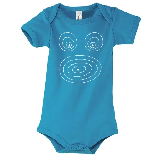 Höhenlinien von Brust und Bauch Body