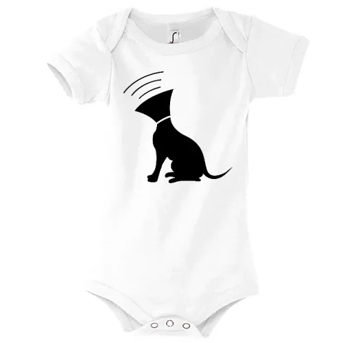 Hund mit Trichter Body Kinder Bambino
