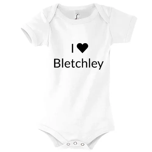 I Love Bletchley Body Kinder Bambino