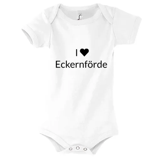 I Love Eckernförde Body Kinder Bambino