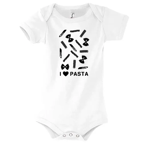 I love Paste Nudelarten Kinder Body